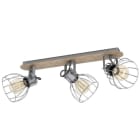 EGLO - BALKEN/3 SILBER/D-BRAUN 'SAMBATELLO'