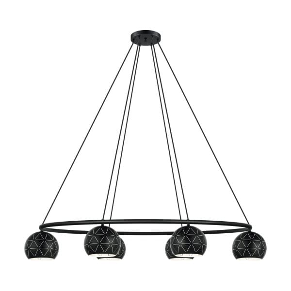 EGLO - HL/6 E14 SCHWARZ M.CUT-OUT 'CANTALLOPS'