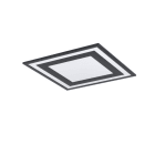 EGLO - LED-DL 450X450 SCHWARZ/WS 'SAVATARILA'