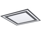 EGLO - LED-DL 595X595 SCHWARZ/WS 'SAVATARILA'