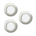 EGLO - SET 3XEINBAUSP.Ø85 NICKEL 3000K 'FUEVA 5