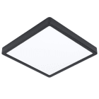 EGLO - LED-DL 285X285 SCHWARZ 3000K 'FUEVA 5'