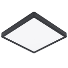 EGLO - LED-DL 285X285 SCHWARZ 3000K 'FUEVA 5'