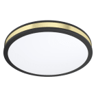EGLO - LED-DL Ø380 SCHWARZ/GOLD 'PESCAITO'