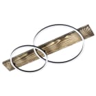 EGLO - LED-DL/2 SCHWARZ/HOLZ RUSTIKAL 'BOYAL'
