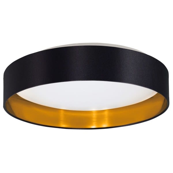 EGLO - LED-DL Ø380 SCHWARZ/GOLD 'MASERLO 2'