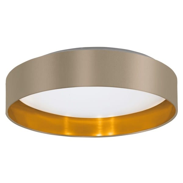 EGLO - LED-DL Ø380 TAUPE/GOLD 'MASERLO 2'