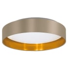EGLO - LED-DL Ø380 TAUPE/GOLD 'MASERLO 2'