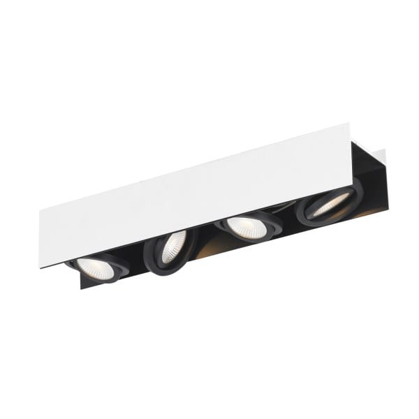 EGLO - LED-DL/4 WEISS/SCHWARZ 'VIDAGO'