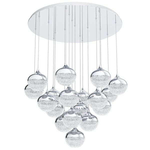 EGLO - LED-HL/18 CHROM/KLAR/GRANILLE'MIOGLIA'