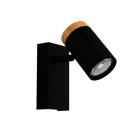 EGLO - WL/DL/1 GU10 SCHWARZ/HOLZ  CARTAGENA