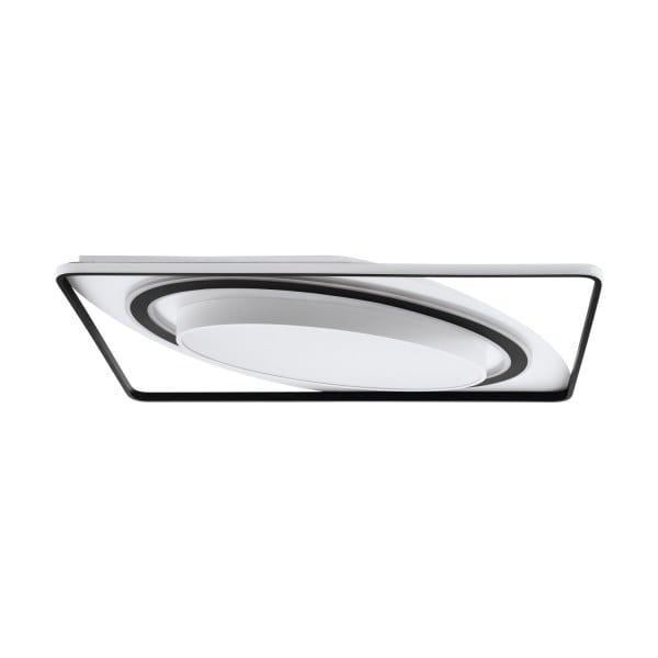 EGLO - LED-CCT-DL 950X650 WS/SCHWARZ BENALAURIA