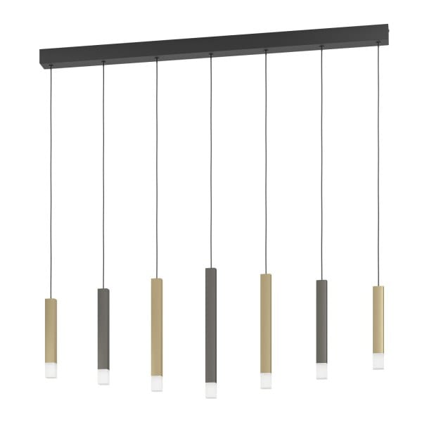 EGLO - LED-HL/7 SW/BRAUN/GOLD  ESTANTERIOS