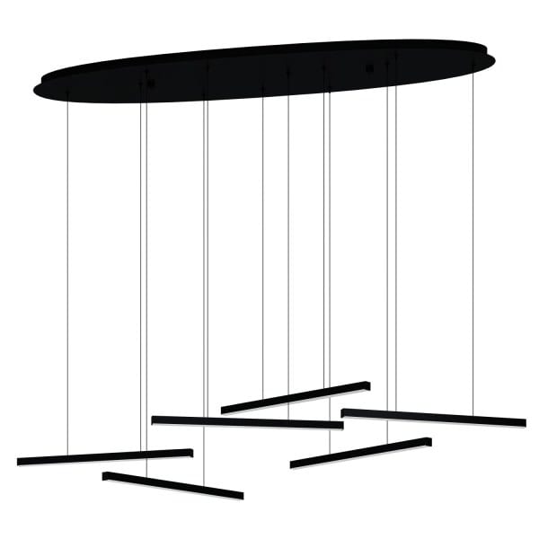 EGLO - LED-HL/6 SCHWARZ  LINDOZA