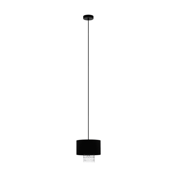 EGLO - HL/1 E27 SCHWARZ/KLAR SAPUARA