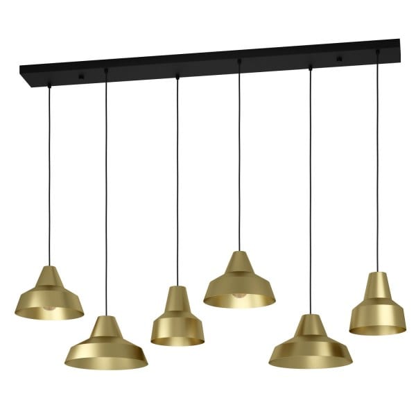 EGLO - HL/6 E27 SCHWARZ/GOLD SAVARNA