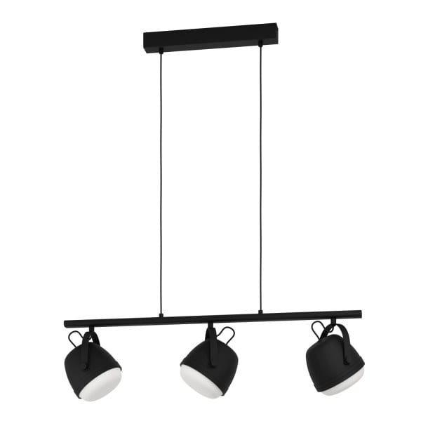 EGLO - HL/3 E27 SCHWARZ/GEÄTZT  UPANEMA