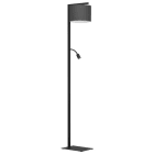 EGLO - STL E27 M.LED-LESEL.SCHWARZ  FOLIGNO