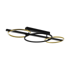 EGLO - LED-DL SCHWARZ/GOLD  LANACERA