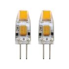 EGLO - LM-G4-LED-STECKBIRNE 1,8W 2700K/200lm 2er-Set - dimmbar