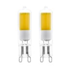 EGLO - LM-G9-GLAS COB LED-STECKBIRNE 2W/200LM 4000K 2er-Set