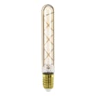 EGLO - LM-E27-LED-T30 FILAMENT X ZIGZAG GLAS AMBER 4W/350lm 2200K