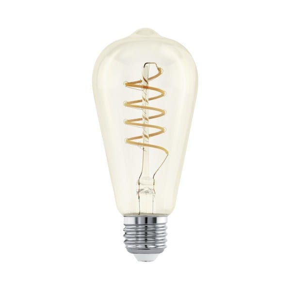 EGLO - LM-E27 LED E27 ST64 GLAS AMBER 4W/270LM 2200K