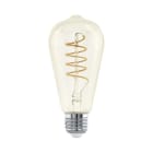 EGLO - LM-E27 LED E27 ST64 GLAS AMBER 4W/270LM 2200K