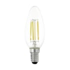EGLO - LM-E14-LED-FILAMENT KERZE C35 4,5W/470lm 2700K 1 STK - Stufendimmer 100%-50%-25%