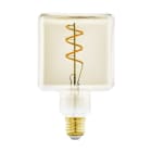 EGLO - LM-E27-LED CUBE 4W/180LM SPIRAL AMBER 1 STK - DIMMBAR