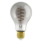 EGLO - LM-E27 LED E27 A75 4W/100LM 2000K GLAS BEDAMPFT SCHWARZ TRANSPARENT - DIMMBAR