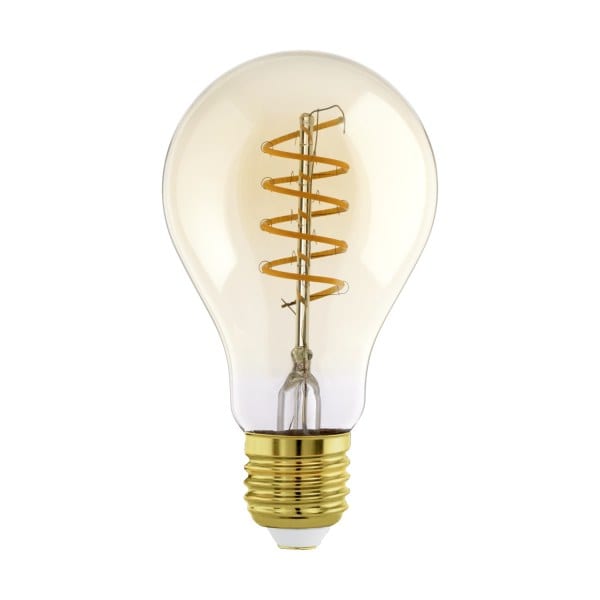 EGLO - LM-E27 LED BIRNE A75 4W/245LM 2000K GLAS AMBER - DIMMBAR