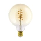 EGLO - LM-E27 LED E27 G125 4W/245LM 2000K GLAS AMBER - DIMMBAR