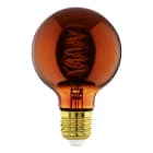 EGLO - LM-E27 LED E27 G80 4W/30LM 2000K GLAS BEDAMPFT KUPFERFARBEN-DIMMBAR