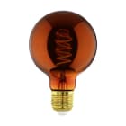 EGLO - LM-E27 LED E27 G95 4W/30LM 2000K GLAS BEDAMPFT KUPFERFARBEN-DIMMBAR