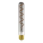 EGLO - LM-E27-LED-T30 4W/50LM 1700K  GLAS BEDAMPFT SCHWARZ TRANSPARENT - DIMMBAR
