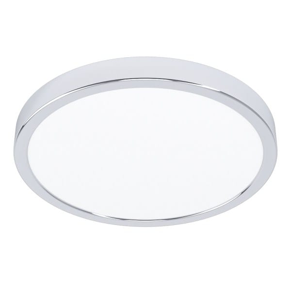 EGLO - LED-DL Ø285 CHROM 4000K 'FUEVA 5' IP44