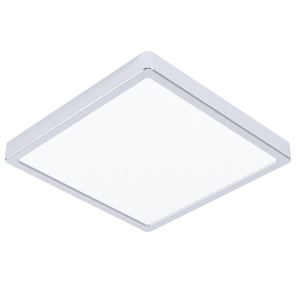 EGLO - LED-DL 285X285 CHROM 4000K 'FUEVA 5' IP44