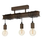 EGLO - DL/3 E27 BRAUN-ANTIK/SCHWARZ 'TOWNSHEND 4'