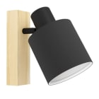 EGLO - WL/1 E27 HOLZ/SCHWARZ 'BATALLAS'