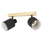 EGLO - BALKEN/2 E27 HOLZ/SCHWARZ 'BATALLAS'