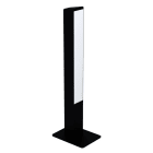 EGLO - LED TISCHLEUCHTE 14,8W SCHWARZ WEISS MIT WIPPSCHALTER `SIMOLARIS-Z`