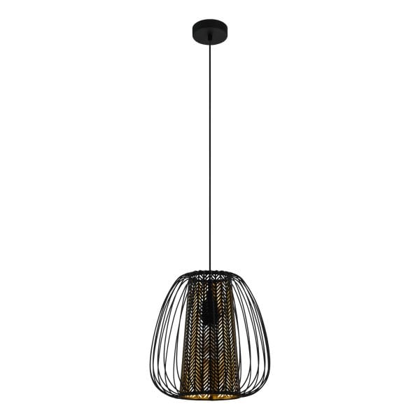 EGLO - HL/1 E27 SW/SCHWARZ-GOLD 'CURASAO'