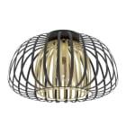 EGLO - DECKENLEUCHTE E27 1 FLAMMIG SCHWARZ GOLD 'ENCINITOS'