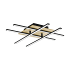 EGLO - LED-DL SCHWARZ/HOLZ 'MARINELLO 1'