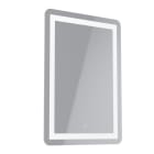 EGLO - LED SPIEGELLEUCHTE 12W L500 SILBER 'BUENAVISTA 1' IP44