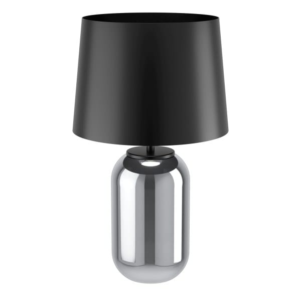 EGLO - TL/1 E27 SCHWARZ-GLAS TRANSPARENT H605MM
