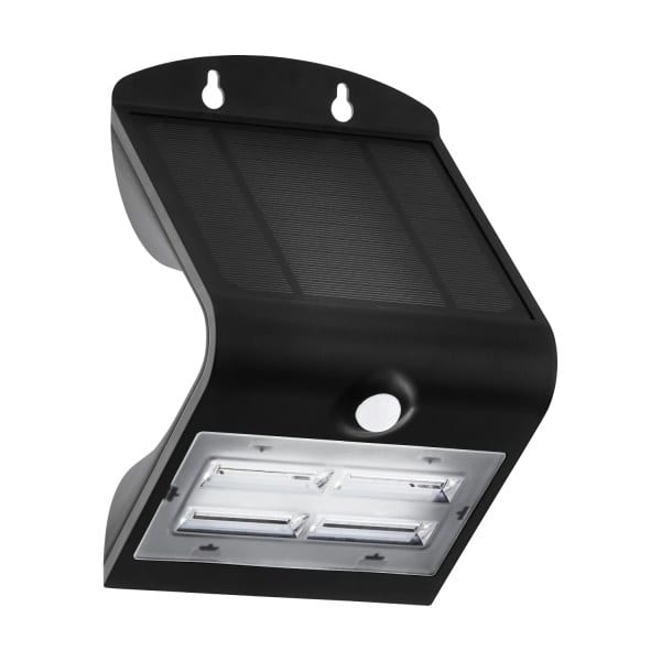 EGLO - LED-SOLAR WL M.SENSOR SCHWARZ'LAMOZZO'
