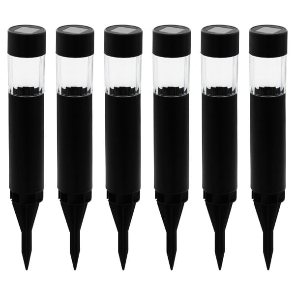 EGLO - SET 6XLED-SOLAR-ERDSPIESS SCHWARZ