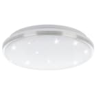 EGLO - LED-DL Ø340 WS/NICKEL-M/KRISTALLEFFEKT